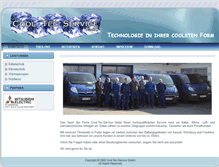 Tablet Screenshot of cool-tec-service.de